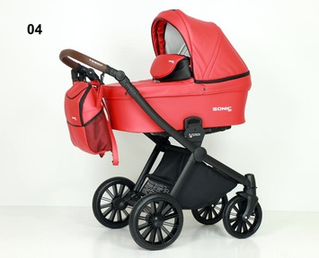 Коляска Verdi Sonic Soft 3 в 1 (эко кожа)