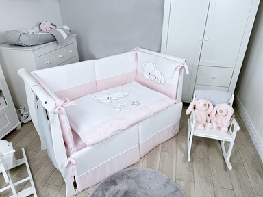 Комплект белья в кроватку Sweet Bears New 6 предметов