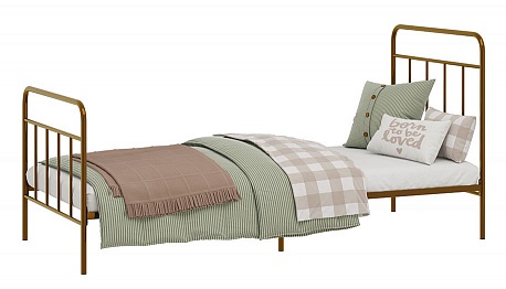Кровать Polini kids Vintage 300 металлическая 200х90 см 