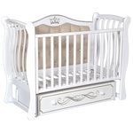 Детская кровать Антел Luiza 333 с мягкой спинкой