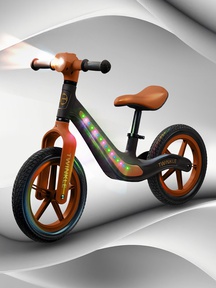 Детский беговел Amarobaby Twinkle с подсветкой и музыкой (bluetooth)