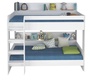Кровать-чердак двухъярусная Polini Simple 5000