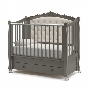 Детская кровать Гандылян Жанетт (колеса, продольный маятник)