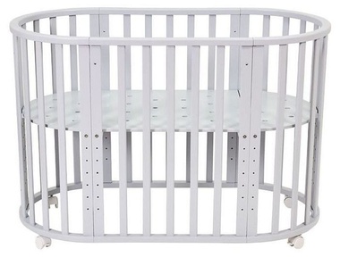 Круглая/овальная кровать Polini Kids Simple 911 ( с расширением до 180х60см)