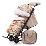 Санки коляска Pikate Compact Military