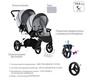 Прогулочная коляска для двойни Bebetto42 Sport Сomfort 