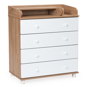 Пеленальный комод BEBIZARO MEIER FOUR