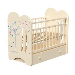 Детская кровать ВДК WIND TREE c маятником и ящиком