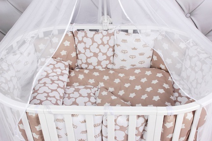 Комплект AmaroBaby в кроватку 19 предметов