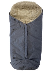 Зимний конверт Bozz из овчины с длинным ворсом (очень теплый) в коляску