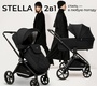 Детская коляска Sweet Baby Stella 2в1 с сумкой