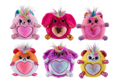 Игрушка плюшевая - сюрприз ZURU RAINBOCORNS в яйце на выбор 