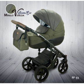 Детская коляска Mirelo Venezia Jeans/Eco 3 в 1 с автокреслом 