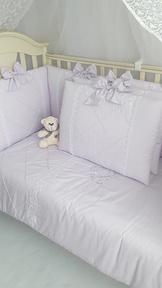 Набор в кроватку Ecoline Нежная Зефирка (11 предметов)