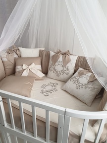 Универсальный комплект в кроватку Ecoline STELLA с выписным конвертом 