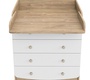 Детский комод Indigo Classic 800/4 c откидным пеленальным столиком, МДФ, ЛДСП