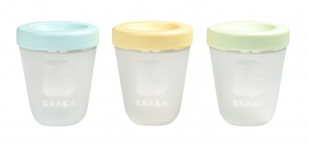 Набор силиконовых контейнеров Beaba 3 шт.