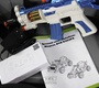 Детский электротрицикл Rivertoys K303PX конструктор 