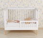 Детская кровать Polini kids Simple 360 с доп бортиком 