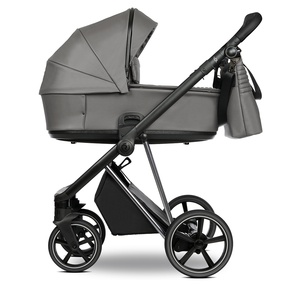 Детская коляска ROAN SOL Luxury 2.0 VINTAGE leather 2в1