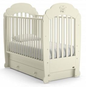 Кровать Nuovita Parte swing с маятником и ящиком