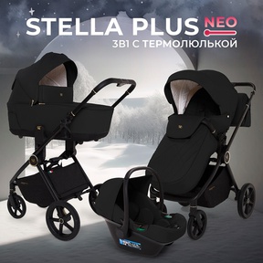 Детская коляска Sweet Baby Stella Plus Neo 3в1 с термолюлькой