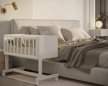 Кроватка колыбель Incanto с матрасиком