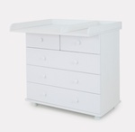 Комод Топотушки Фортуна 800/5 (арт.79) New со съемным пеленальным столиком