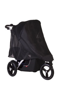 УФ защита (москитная сетка) для детской коляски Phil and Teds Verve/Verve (на прогул. блок + шторка)