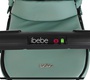 Коляска IBEBE I-Stop Leather 2 в 1 с электронной тормозной системой