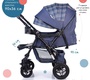 Прогулочная коляска Babyhit Sense Plus с перекидной ручкой