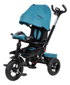 Детский трехколесный велосипед Farfello 6588-B (надувные колеса)