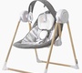 Электронные качели AmaroBaby WOODEN SWING