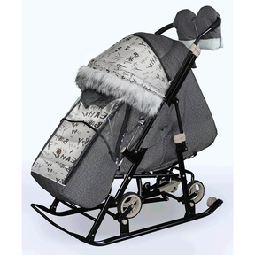 Санки-коляска SNOW GALAXY Glory Gloss