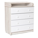 Пеленальный комод BEBIZARO WAXED FOUR