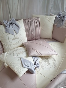 Универсальный комплект в кроватку Ecoline STELLA с выписным конвертом 