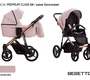 Коляска Bebetto Pascal Premium Class 3 в 1 (100% экокожа) 