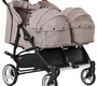 Детская коляска для двойни CARRELLO Connect  с люльками-переносками