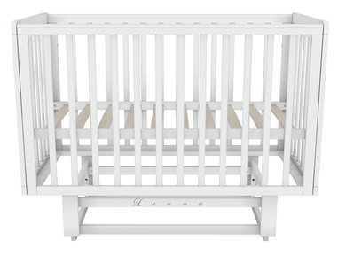 Детская кровать Incanto Lunna CHARM с маятником на колесах                      