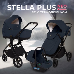 Детская коляска Sweet Baby Stella Plus Neo 3в1 с термолюлькой