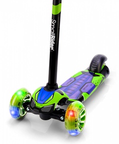 Детский трехколесный самокат Small Rider Turbo 2 (светящиеся колеса)