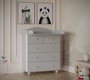 Комод Incanto NUVOLLA LUX 800/5 с откидным пеленальным столиком