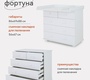 Комод Топотушки Фортуна 800/5 (арт.79) New со съемным пеленальным столиком