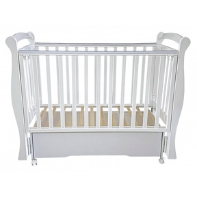 Детская кровать Кедр Виола1 (Viola 1) маятник, ящик, колеса