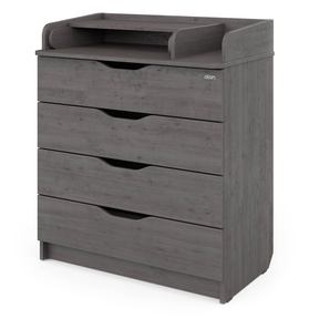 Комод Атон СИРИУС-2 LOFT ЛДСП 800/4 с пеленальной поверхностью