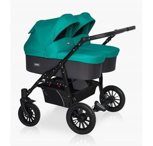Коляска для двойни Riko Basic Saxo 2 в 1
