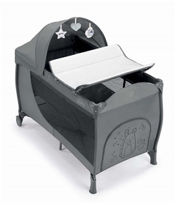 Кровать манеж Cam Daily Plus с пеленальным столиком