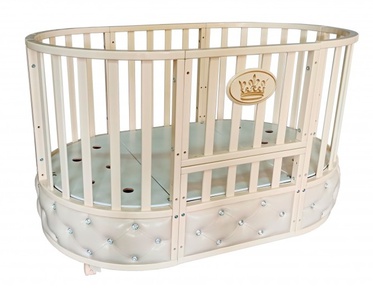 Кровать Антел Северянка 6 в 1 с маятником (велюр) 