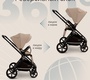 Детская коляска Sweet Baby Cupola 2025 2в1 с сумкой 