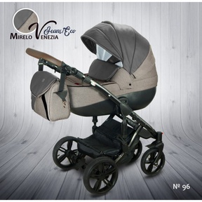 Детская коляска Mirelo Venezia Jeans/Eco 3 в 1 с автокреслом 